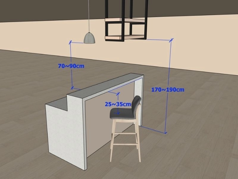 人體工學：島吧周邊設計