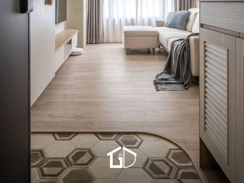 玄關六角磚設計-落塵區地磚挑選與風格搭配建議