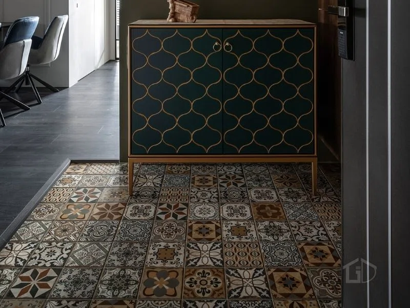 矩設計現代風玄關作品-落塵區設計美學呈現