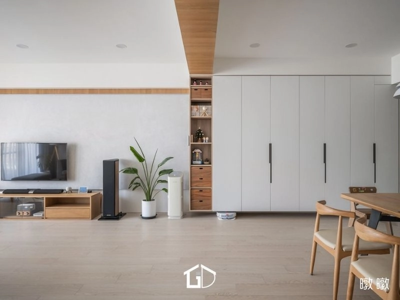 矩設計-減法設計實景-將預算投入核心品質而非多餘裝飾的保值居住觀點